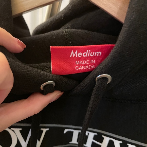 Authentic Supreme Know Thyself Hoodie | Black | Size M - Picture 4 of 9